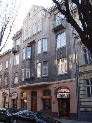 Хостелы Kava Hostel Львов Четырехместный номер-1